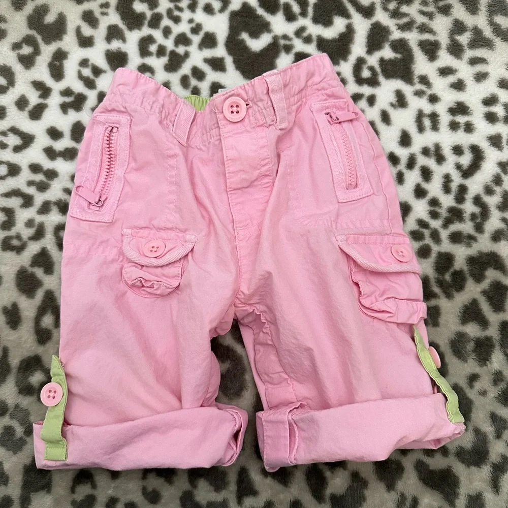 babyGap Convertible Cargo Pants in Pink Size Infant 6-12 months